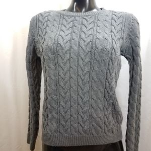 Crystal Kole Vintage Cable Knit Sweater